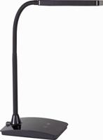 MAULpearly bureaulamp, LED, op voet, color vario, dimbaar, zwart