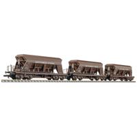 Liliput L230169 H0 3-delige set grindwagen Hartsteenwerk Schwarzbüel van de ÖBB