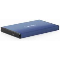 Gembird EE2-U3S-3-DB behuizing voor opslagstations HDD-behuizing Blauw 2.5 - thumbnail