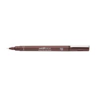 Fineliner uni-ball pin 0.1mm sepia | 12 stuks