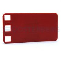Wago 770 450 000 005 markerinsschild rood