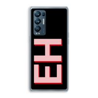 Monogram: Oppo Find X3 Neo Transparant Hoesje