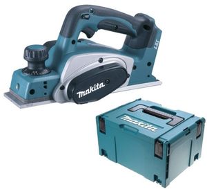 Makita DKP180ZJ elektrische handschaafmachine Zwart, Blauw, Zilver 14000 RPM