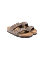 Birkenstock Kids sandales Arizona en cuir - Marron