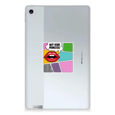 Lenovo Tab M10 Plus (3e generatie) Leuke Siliconen Hoes Popart Princess Lenovo Tab M10 Plus (3e generatie) Leuke Siliconen Hoes Popart Princess
