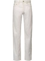 Maison Margiela jean droit à taille mi-haute - Blanc