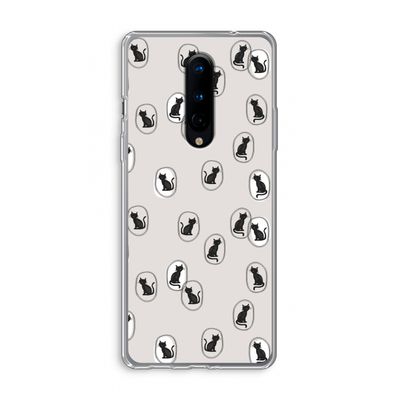Miauw: OnePlus 8 Transparant Hoesje
