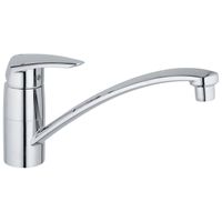 GROHE Eurodisc Keukenkraan - laag - draaibare uitloop - chroom 33770001