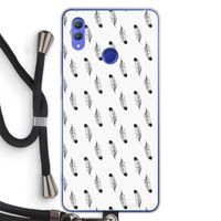 Pluimen: Honor Note 10 Transparant Hoesje met koord