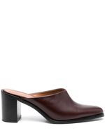 Claudie Pierlot mules en cuir 70 mm - Marron - thumbnail