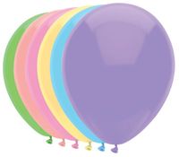Ballonnen Pastel mix 10 st. 30 cm