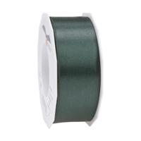 Cadeaulint/sierlint Satijn - 4 cm x 25 meter - donker groen - cadeaus inpakken - decoratie