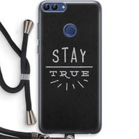 Stay true: Huawei P Smart (2018) Transparant Hoesje met koord
