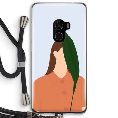 Leaf: Xiaomi Mi Mix 2 Transparant Hoesje met koord