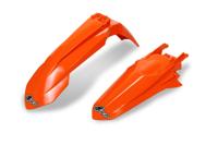 UFO PLAST Mudguard set ufo ktm orange
