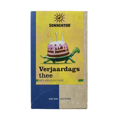 Sonnentor Verjaardagsthee bio 18 Zakjes