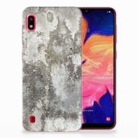 Samsung Galaxy A10 | TPU | Siliconen hoesje | Beton Print