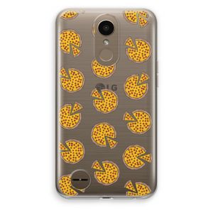 You Had Me At Pizza: LG K10 (2017) Transparant Hoesje