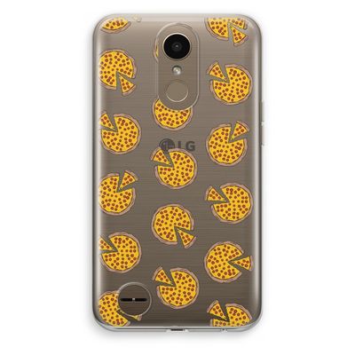 You Had Me At Pizza: LG K10 (2017) Transparant Hoesje