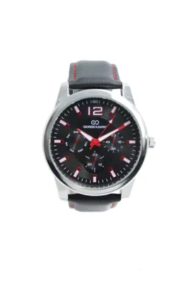 Giorgio & Dario - Herenhorloge - Rood - Analoog