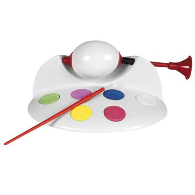 Paaseieren schilderen verfmolen - hobby setje - Inclusief waterverf en kwastje - Pasen accessoires