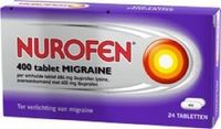 Migraine 400 mg omhulde tabletten