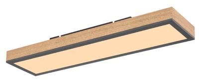 Globo Houten led plafondlampDoro 60x15cm - 416080WD