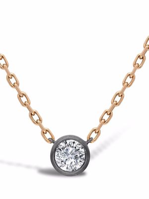 Pragnell collier Legacy en or rose et blanc 18ct serti de diamants