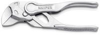 Knipex Sleuteltang XS | 100 mm Lengte | Tang en Schroefsleutel in Eén | Ruwe Oppervlakken | Rood - 86 04 100 BK Knipex Sleuteltang XS | 100 mm Lengte | Tang en Schroefsleutel in Eén | Ruwe Oppervlakken | Rood - 86 04 100 BK