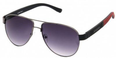 Kost zonnebril 21 043 unisex ovaal/rond zwart Kost zonnebril 21 043 unisex ovaal/rond zwart