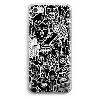 Vexx Black Mixtape: iPhone 5 / 5S / SE Transparant Hoesje