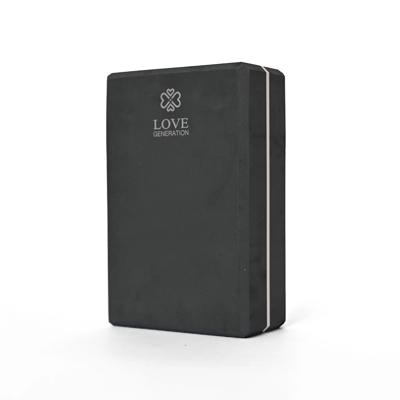 Love Generation Foam Yogablok - Blessed Black