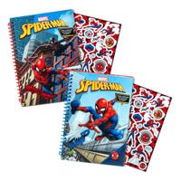 Speelgoedland Spiderman glitter notitieboek