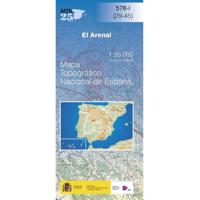Topografische kaart 578-I El Arenal | CNIG - Instituto Geográfico Nacional