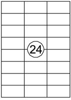 Etiket quantore 70x37mm 360st