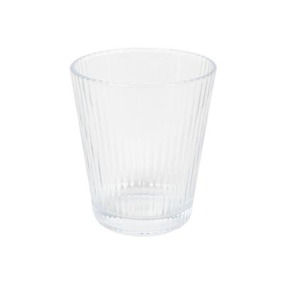 Drinkglas lines clear 335ml Ø9x10cm 6st