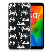 LG Q7 | TPU Hoesje | Koetjes