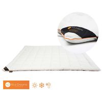 Nice Dreams - 4D Topper - Absorberend - Holle Vezels - Anti Allergisch - Wasbaar - Topper matras 180 x 200 cm - thumbnail