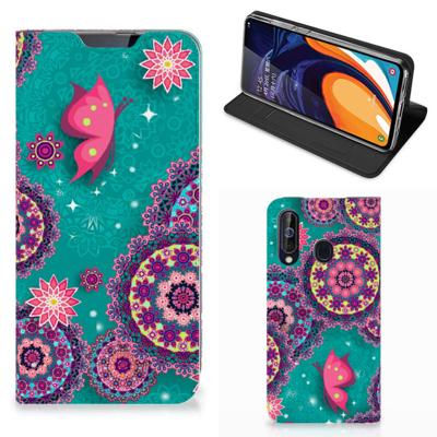 Samsung Galaxy A60 | Bookcase | Cirkels en Vlinders