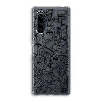 Vexx Black City : Sony Xperia 5 Transparant Hoesje