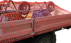 Aanhangwagennet rood 250x400cm