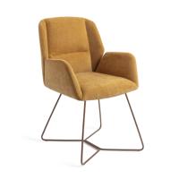 Jesper Home Eetkamerstoel 'Myoko' Beehive Rose, kleur El Dorado