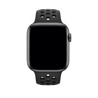 Apple origineel Nike Sport Band Apple Watch 42mm / 44mm / 45mm / 49mm Anthracite / Black - MX8E2ZM/A - thumbnail