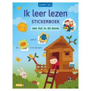 Deltas Ik leer lezen stickerboek - een hut in de boom (avi start)