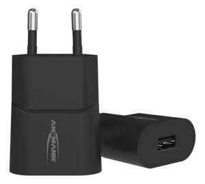 Ansmann HomeCharger HC105 USB-oplader 5 W Thuis Uitgangsstroom (max.) 1000 mA Aantal uitgangen: 1 x USB 2.0 bus A