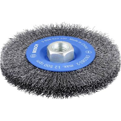 Bosch Accessories 2608622100 Schijfborstel, gegolfd, 115 mm, 0,3 mm, 11.000 omw/min, M14 1 stuk(s)