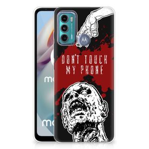 Motorola Moto G60 Silicone-hoesje Zombie Blood