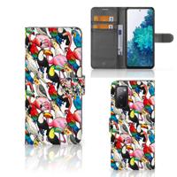 Samsung Galaxy S20 FE | Telefoonhoesje | Met pasjeshouder | Birds