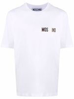 Moschino t-shirt à logo imprimé - Blanc