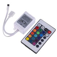 LED Strip Afstandsbediening Set - RGB Controller - 72W - 12V - 2A - thumbnail